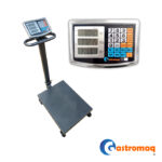 Balanza Digital 1000 kg. Con Ruedas y Visor Aéreo Gastromaq