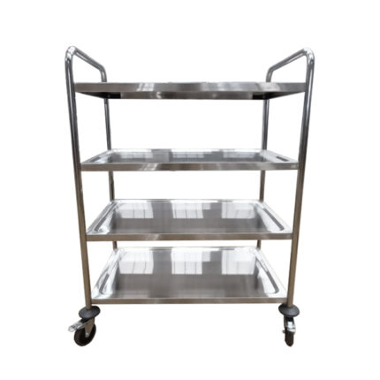 Carro Multiuso 4 Niveles Acero Inoxidable Gastromaq