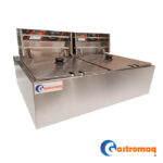 Freidora Eléctrica 2 Depósitos Gastromaq