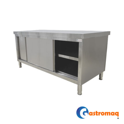 Mesón de Trabajo Cerrado Centro 150x80 cm. Gastromaq