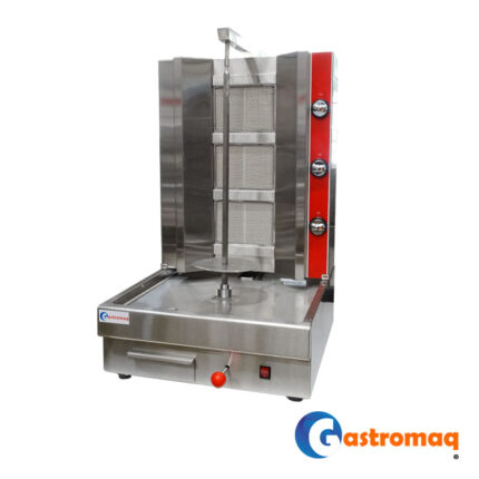 Asador shawarma 3 quemadores a gas Gastromaq