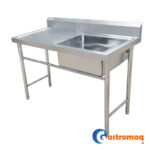 Lavafondos 1 Depósito con Secador Izquierdo Gastromaq