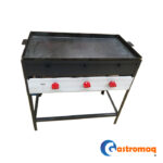Churrasquera 90x50cms. 3 Quemadores Gastromaq
