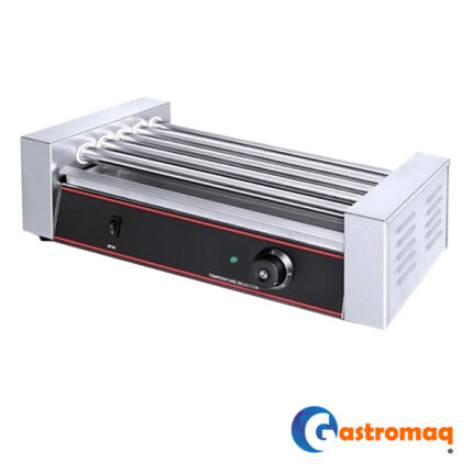 Roller Calentador Hot Dog 5 Rodillos Acero Gastromaq