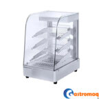 Vitrina Templada 35 cm. Acero Vidrio Gastromaq