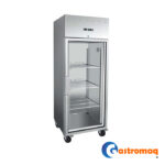 Congelador Industrial 1 Puerta Vidrio 685 lts. Frío Forzado Gastromaq