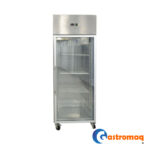 Refrigerador Industrial 1 Puerta Vidrio 685 Lts. Frío Forzado Gastromaq