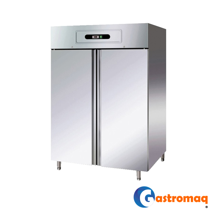Refrigerador Industrial 2 Puertas Acero 1476 lts. Frío Forzado Gastromaq
