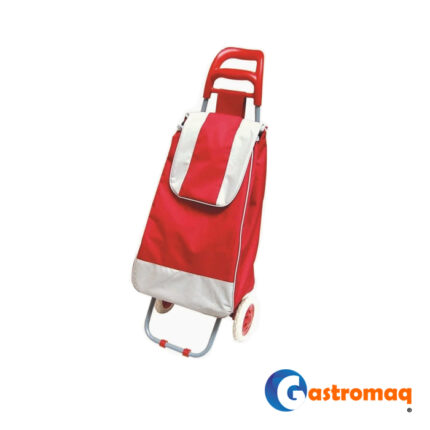 Carro de compras feria rojo
