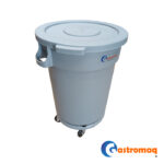 Contenedor de basura 85 lts. con tapa lisa. Gastromaq
