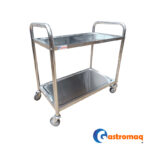 Carro transportador 2 niveles 82x47 cm. Gastromaq