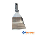 Espátula acero rectangular 10 cm. grande Gastromaq