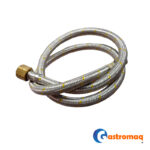 Flexible metal 1 mt. 3/8" HI X 3/82 HI gas Gastromaq