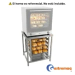 Mesón Para Horno Convector 1A-4A/F Con Bandejero (43.5x31.5) Gastromaq