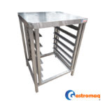 Mesón Para Horno Convector 1A-4A/F Con Bandejero (44.5x54.5) Gastromaq