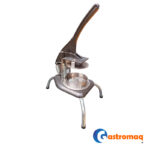 Prensa hamburguesa manual aluminio 12 cm. Gastromaq