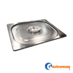 Tapa depósito acero 1/2, 33x18 cm. Gastromaq