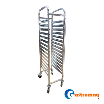 Carro bandejero 15 niveles acero inoxidable 1-1 gn (15 gn) Gastromaq
