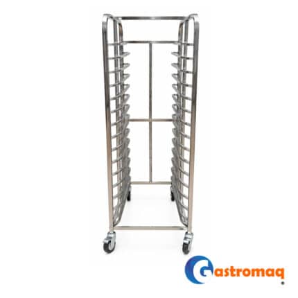 Carro bandejero 15 niveles acero inoxidable bandejas 60x40 cm. Mod.1 Gastromaq