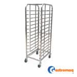Carro bandejero 15 niveles acero inoxidable bandejas 60x40 cm. Mod.1 Gastromaq