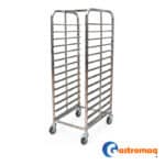 Carro bandejero 15 niveles acero inoxidable bandejas 60x40 cm. mod. 2 Gastromaq