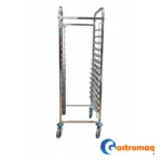 Carro bandejero 15 niveles acero inoxidable bandejas 60x40 cm. mod.3 Gastromaq - Imagen 2