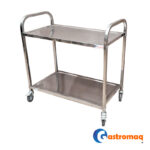 Carro transportador 2 niveles 88x50 cm. Gastromaq