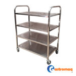 Carro transportador 4 niveles 120x60 cm. Gastromaq