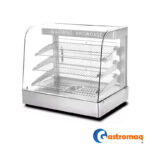 Vitrina Templada 65 cm. Acero Vidrio Gastromaq