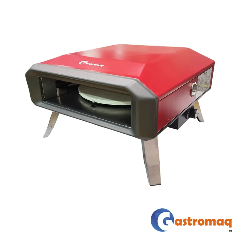 Horno-De-Pizza-a-Gas-16-Función-Giratoria-Automática-Gastromaq Horno De Pizza a Gas 16" Función Giratoria Automática Gastromaq - Imagen 1