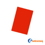 Tabla De Picar 45x30x2 cm. Rojo Gastromaq