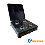 Cocina 4 Platos Acero Con Tapa Gastromaq
