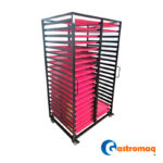 Carro Bandejero Para 80 Bandejas Casino 44×35 cm. Gastromaq - Imagen 2