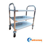 Carro Transportador 3 Niveles Acero Gastromaq