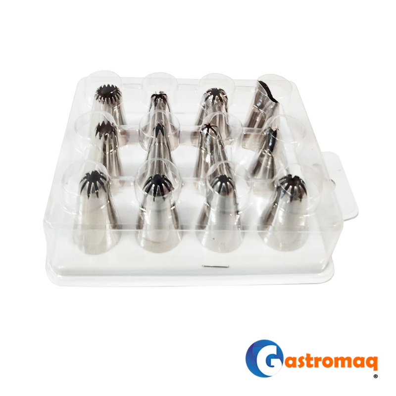 Set Boquilla 12 Piezas Gastromaq