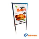 Caja De Luz Para Publicidad 60x90 cm Con Soporte Gastromaq