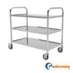 Carro Transportador 3 Niveles 87x49 cm. Gastromaq