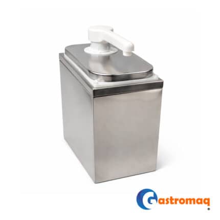 Dispensador Salsa Acero 1 Depósito 2 lts. Toppo Gastromaq