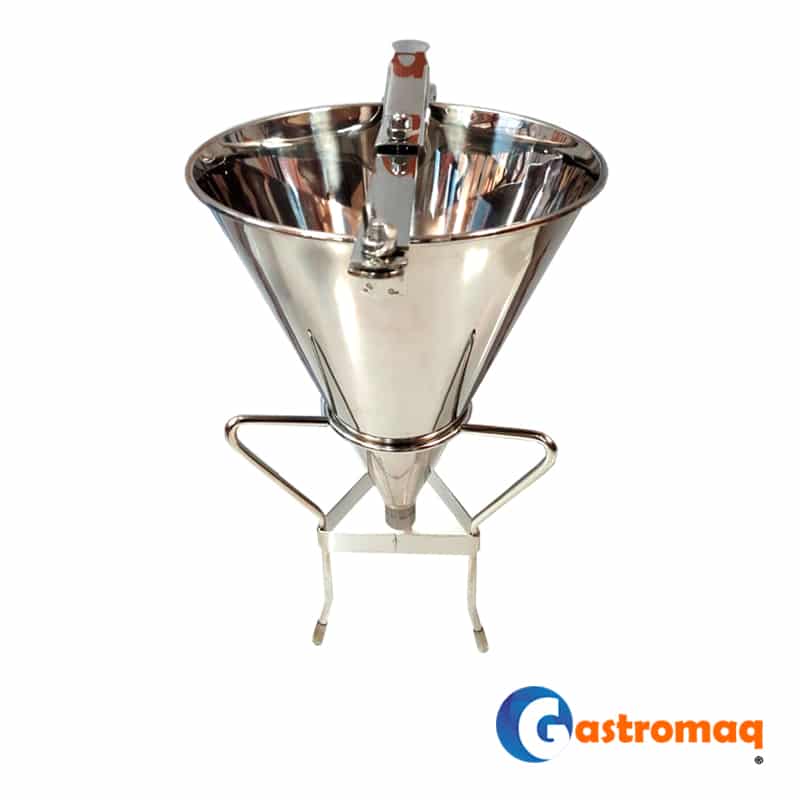 Embudo-Dosificador-Acero-Inoxidable-1.9-Lts.-Gastromaq-2 Embudo Dosificador Acero Inoxidable 1.9 Lts. Gastromaq