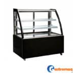 Vitrina Pastelera 3 Niveles Curva 1.2 mts. Gastromaq