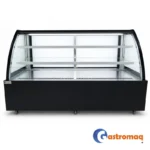Vitrina Pastelera 3 Niveles Curva 1.8 mts. Gastromaq