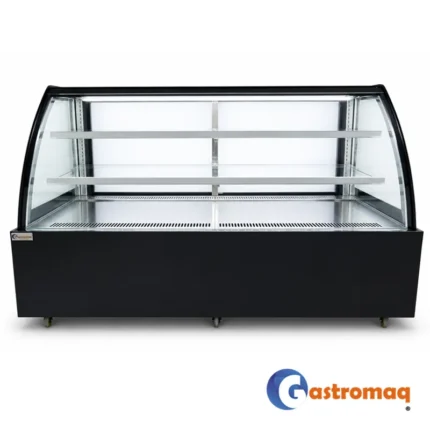 Vitrina Pastelera 3 Niveles Curva 1.8 mts. Gastromaq