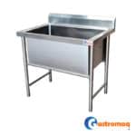 Lavafondo 1 Recipiente 100x70x90 cm. Gastromaq - Imagen 2