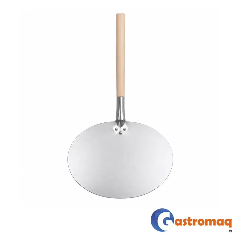 Espátula-Pizza-Aluminio-30-cm.-Redondo-Gastromaq Espátula Pizza Aluminio 30 cm. Redondo Gastromaq - Imagen 1