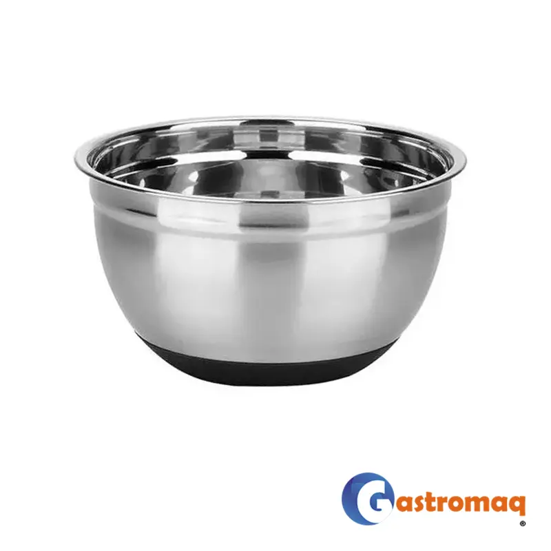 Bowl-Acero-Con-Tapa-26-cm.-Antideslizante-Gastromaq Bowl Acero Con Tapa 26 cm. Antideslizante Gastromaq - Imagen 1