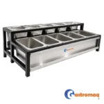 Soporte Para Depósitos 2 Niveles Sin Depósitos Gastromaq
