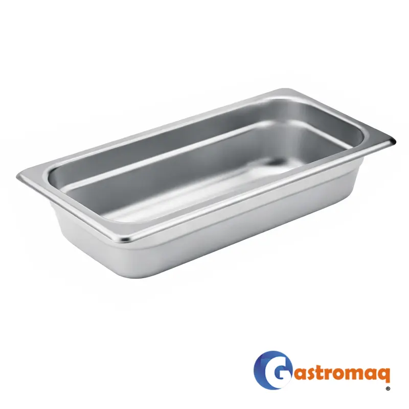 deposito-acero-gn-1-3-x-6-5-17-6-x-32-5-x-6-5-cm-gastromaq Depósito Acero GN 1/3 x 6.5, 17.6 x 32.5 x 6.5 cm. Gastromaq - Imagen 1