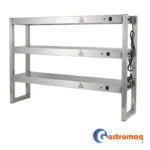 Repisa Calefactora 150 cm. 3 Niveles Gastromaq - Imagen 2
